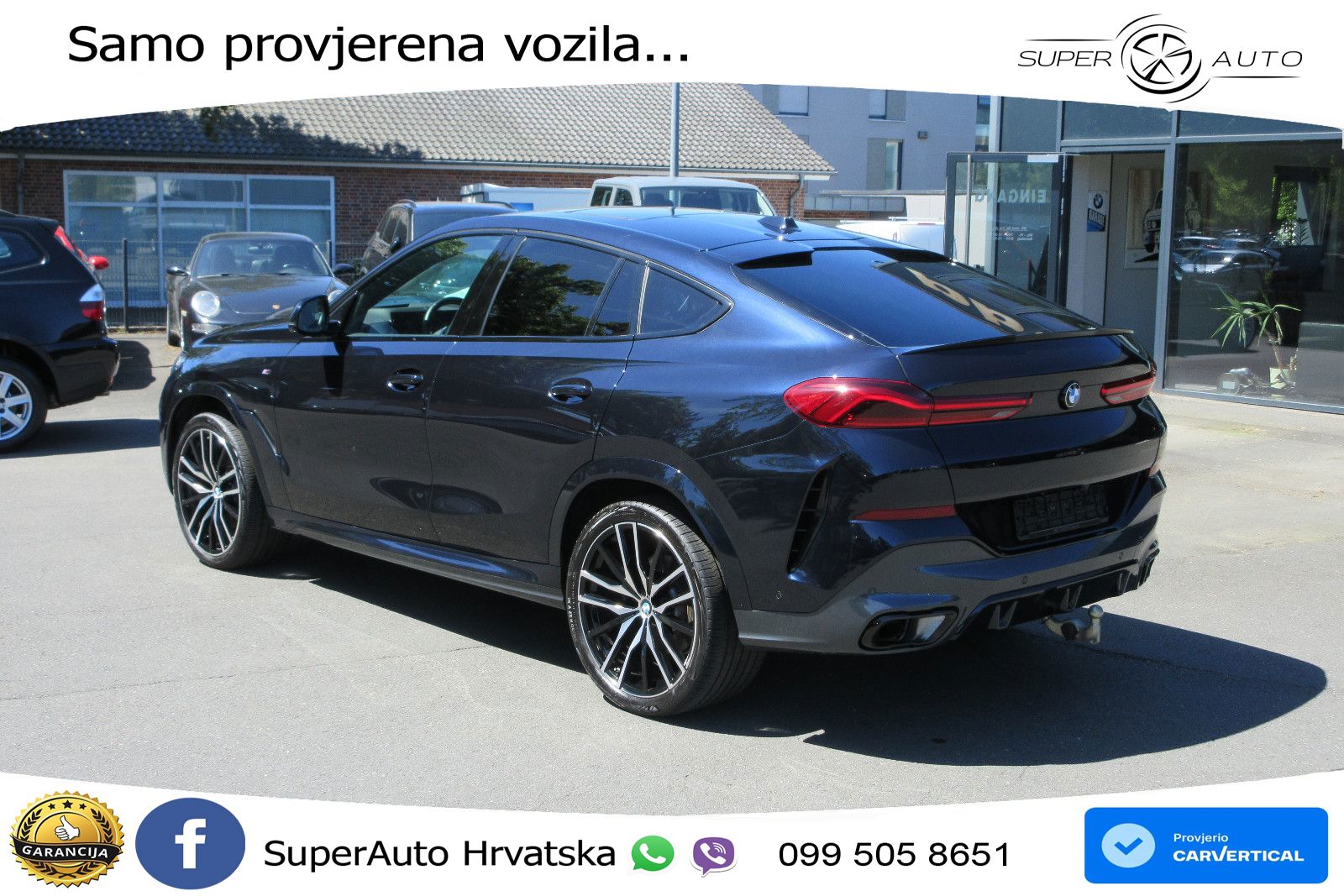 BMW X6 40d xDrive Steptronic M Sport 352 KS, LED+ACC+4xGR SJED+360+PANO+CARBON