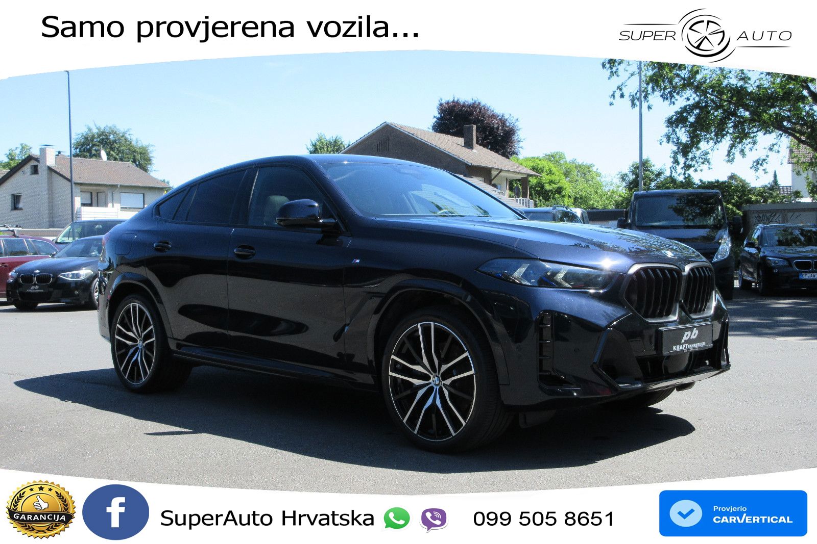 BMW X6 40d xDrive Steptronic M Sport 352 KS, LED+ACC+4xGR SJED+360+PANO+CARBON