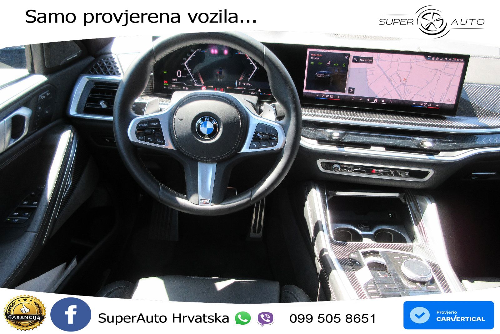 BMW X6 40d xDrive Steptronic M Sport 352 KS, LED+ACC+4xGR SJED+360+PANO+CARBON