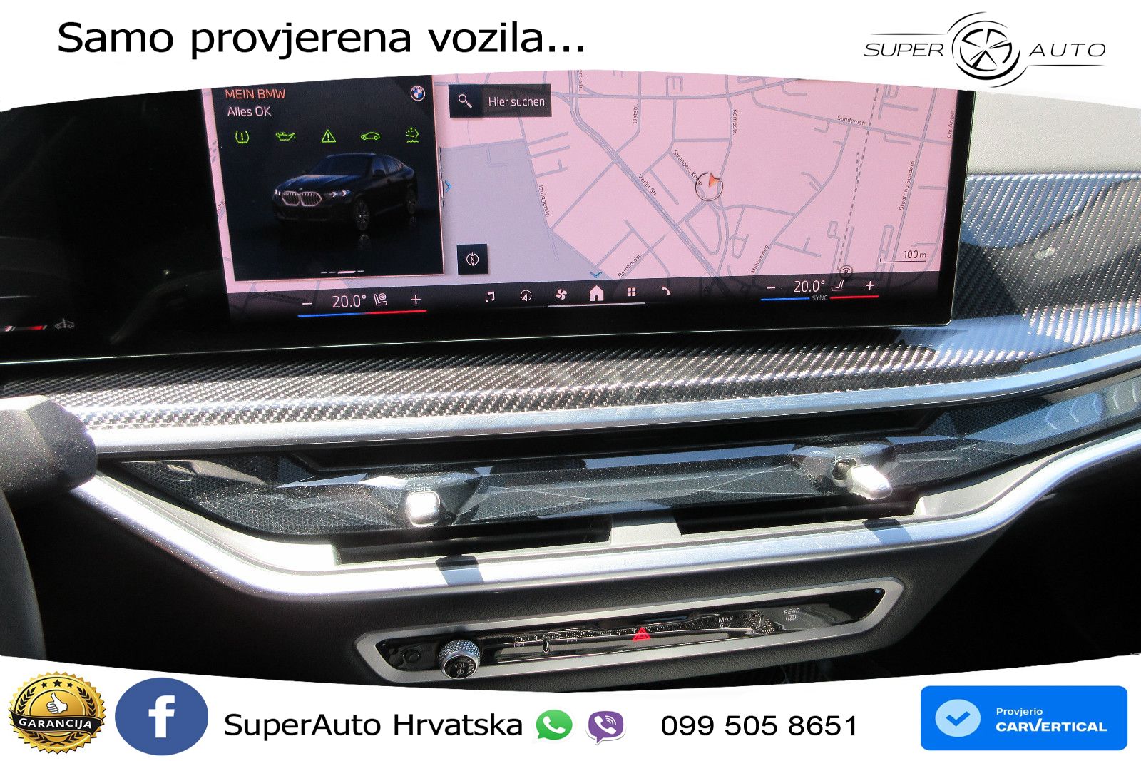 BMW X6 40d xDrive Steptronic M Sport 352 KS, LED+ACC+4xGR SJED+360+PANO+CARBON