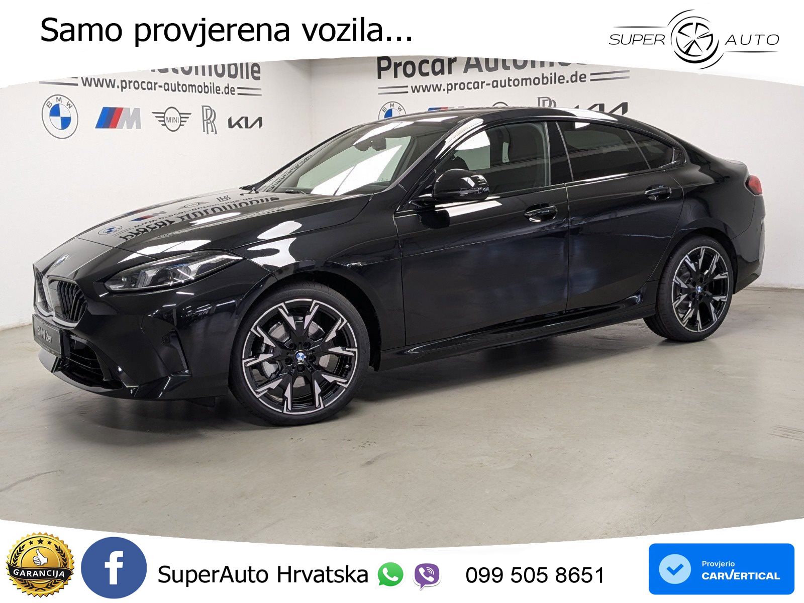 BMW 218d GC Steptronic M Sport 150 KS, LED+TEM+GR SJED+KAM+PDC