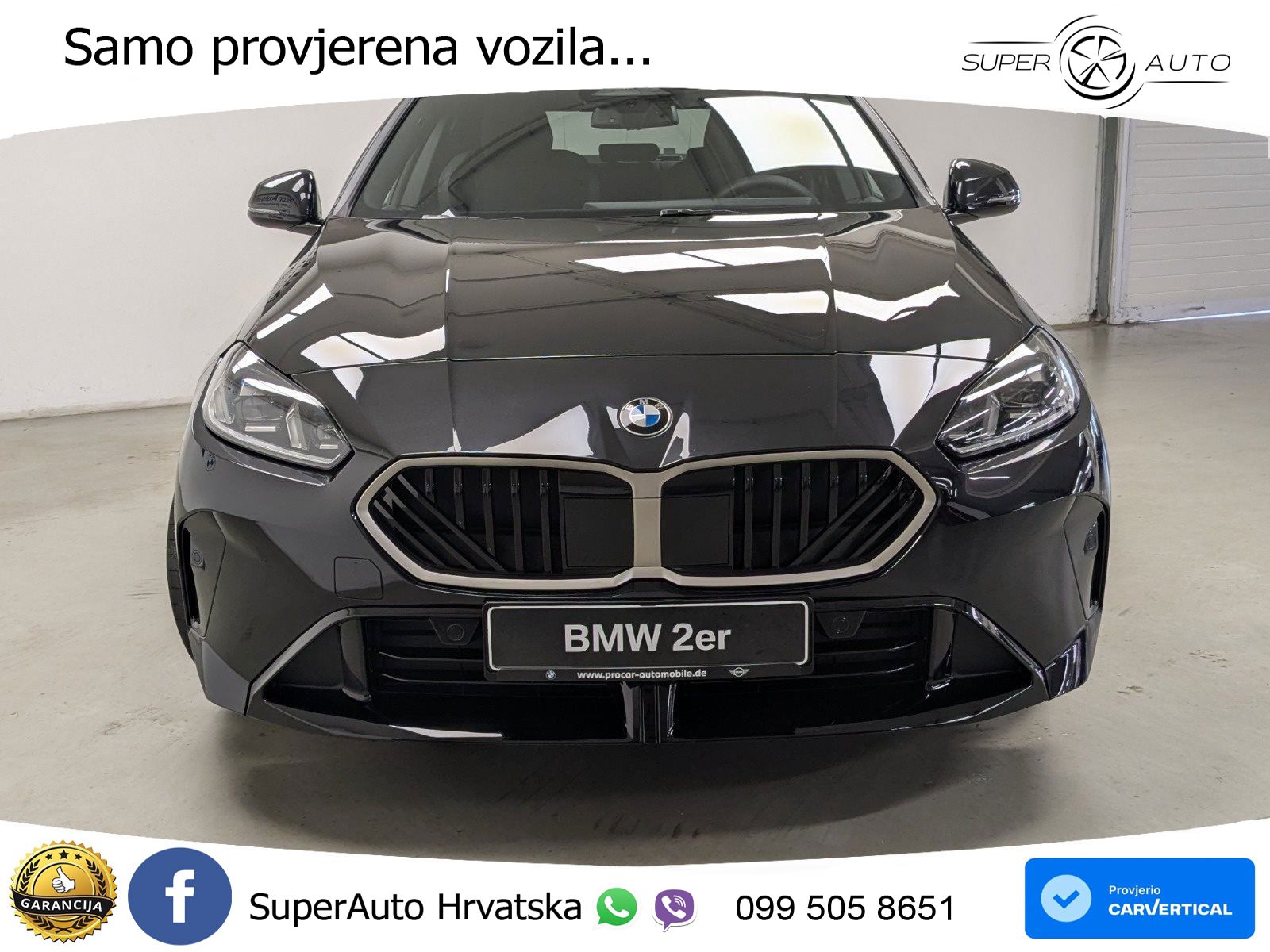 BMW 218d GC Steptronic M Sport 150 KS, LED+TEM+GR SJED+KAM+PDC