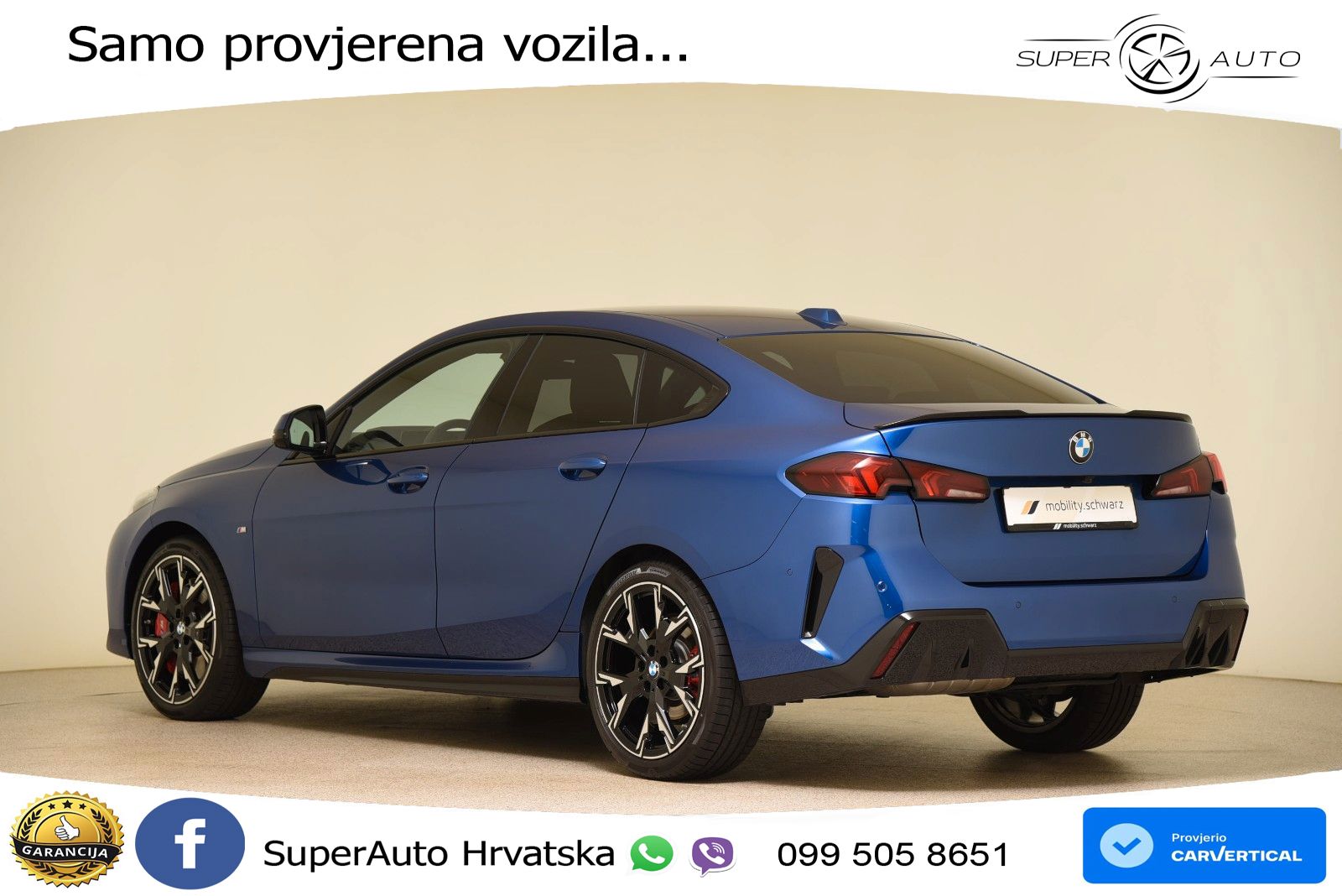 BMW 218d GC Steptronic M Sport Pro 150 KS, LED+ACC+GR SJED+360+MASAŽA