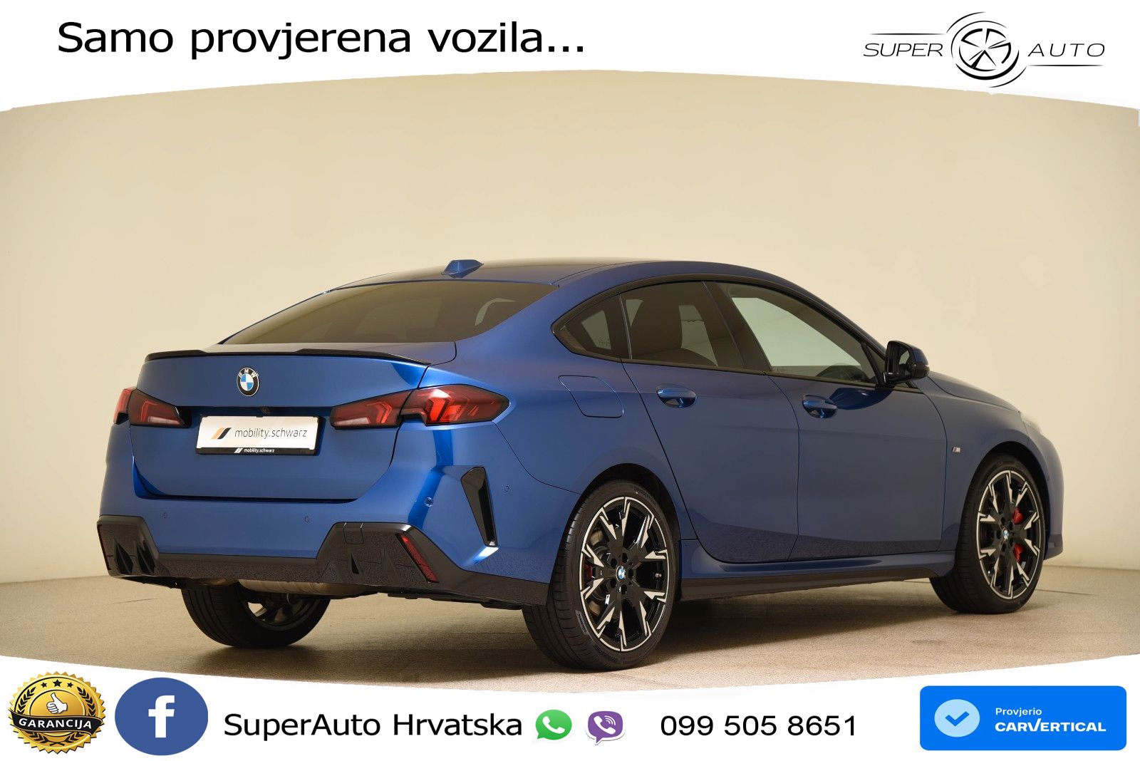BMW 218d GC Steptronic M Sport Pro 150 KS, LED+ACC+GR SJED+360+MASAŽA