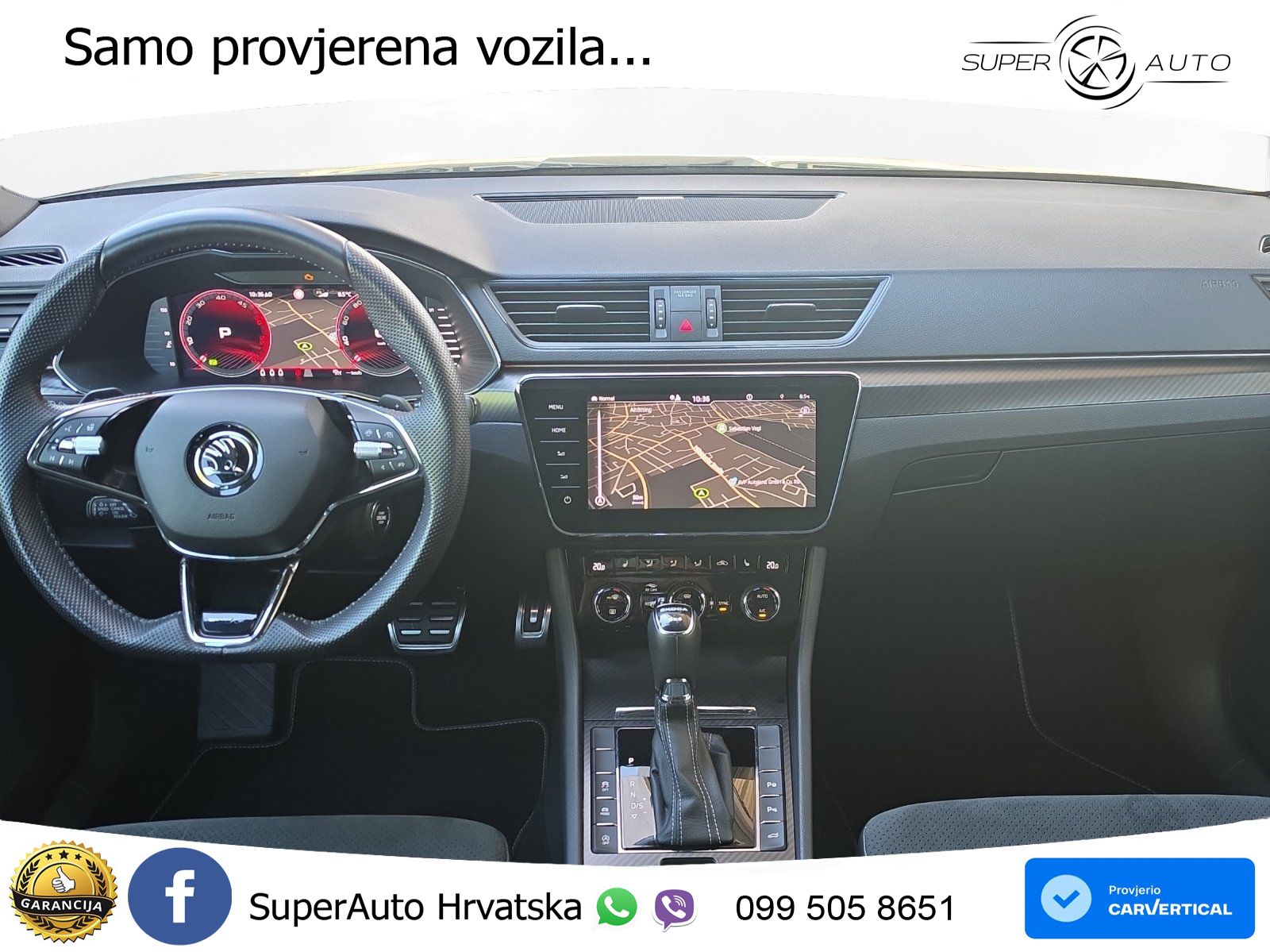 Škoda Superb Combi 2.0 TDI 4x4 Sportline 193 KS, MATRIX+ACC+4xGR SJED+KAM+HEAD