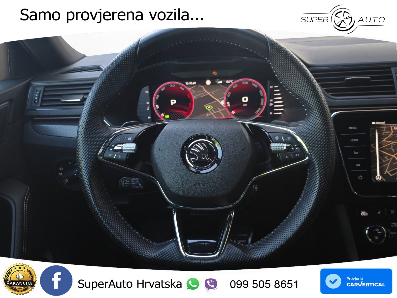 Škoda Superb Combi 2.0 TDI 4x4 Sportline 193 KS, MATRIX+ACC+4xGR SJED+KAM+HEAD