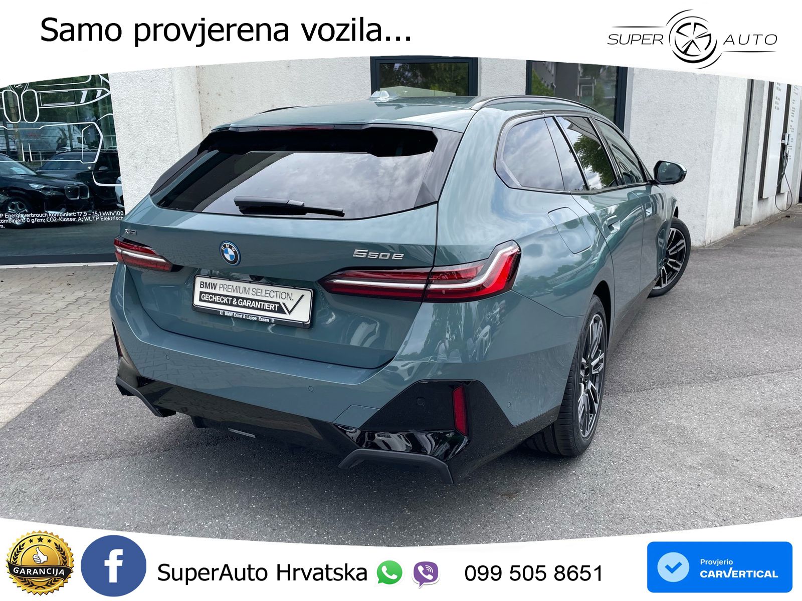 BMW 550e Touring xDrive Steptronic M Sport 489 KS, LED+ACC+4xGR SJED+360+PDC