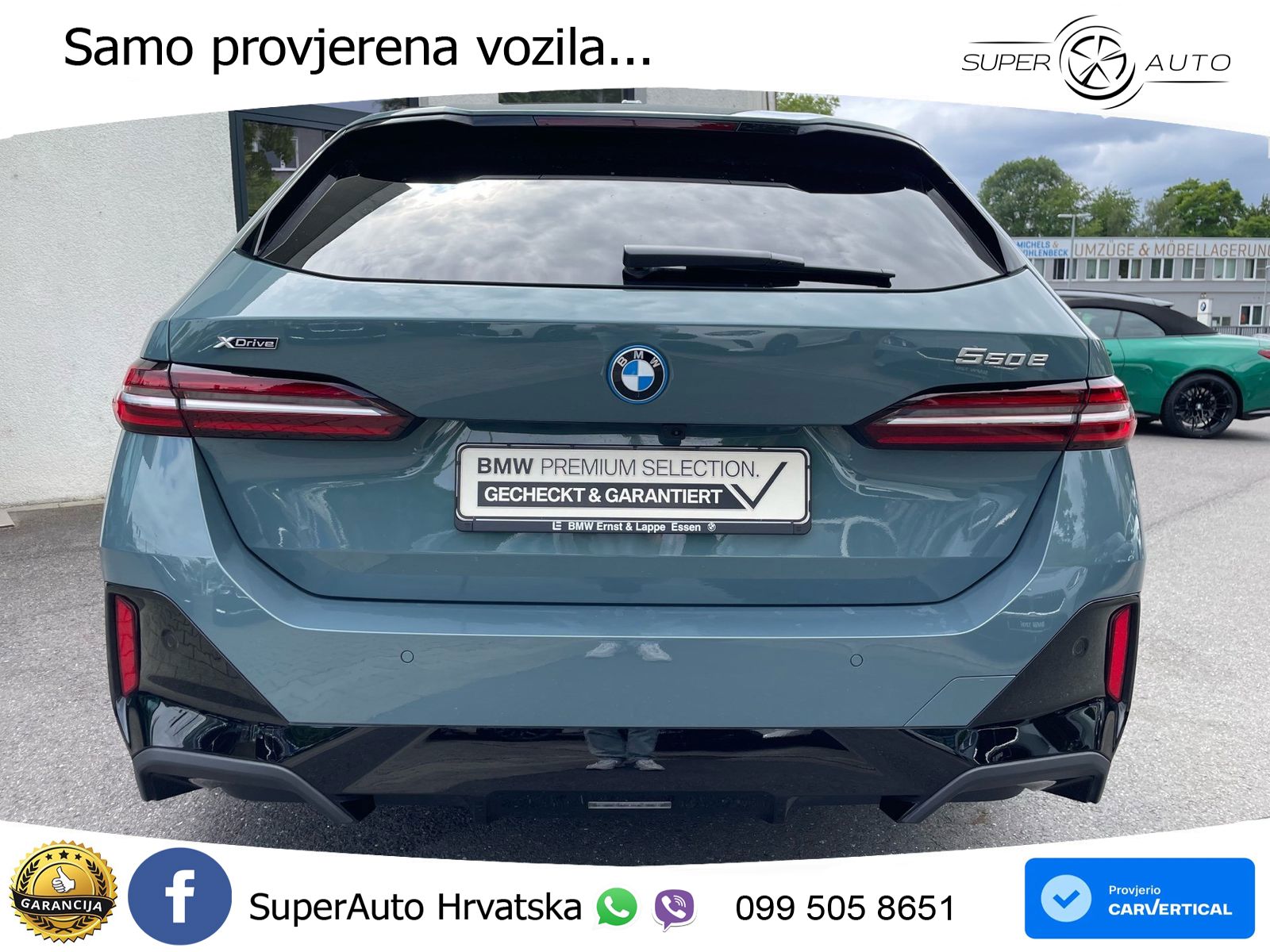 BMW 550e Touring xDrive Steptronic M Sport 489 KS, LED+ACC+4xGR SJED+360+PDC