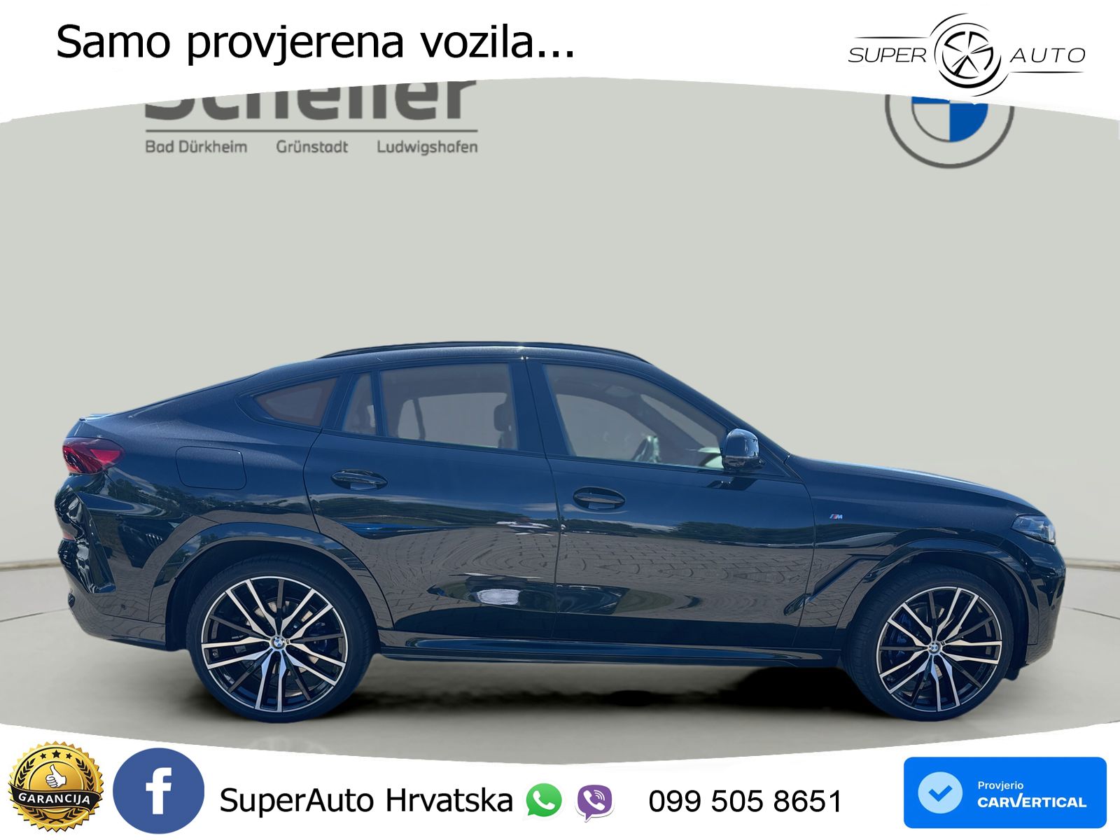 BMW X6 40d xDrive Steptronic M Sport 352 KS, LED+TEM+4xGR SJED+KAM+PANO