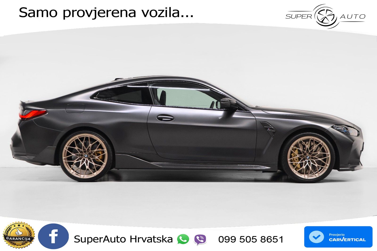 BMW M4 Coupe xDrive Steptronic Comp. 510 KS, LASER+ACC+GR SJED+360+CARBON