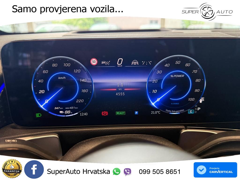 Mercedes EQB 250 Aut. AMG 190 KS, ACC+360+KEY+GR SJED+HEAD+VIRT+LANE