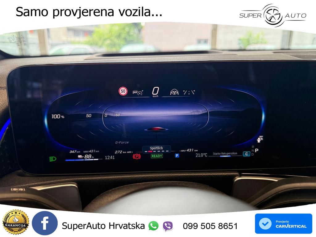 Mercedes EQB 250 Aut. AMG 190 KS, ACC+360+KEY+GR SJED+HEAD+VIRT+LANE