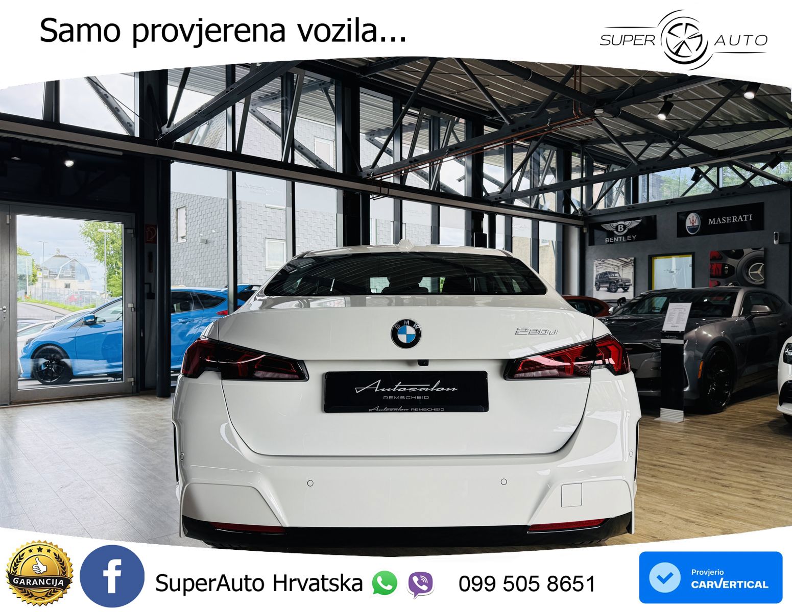 BMW 220d GC Steptronic 163 KS, LED+TEM+GR SJED+KAM+PDC