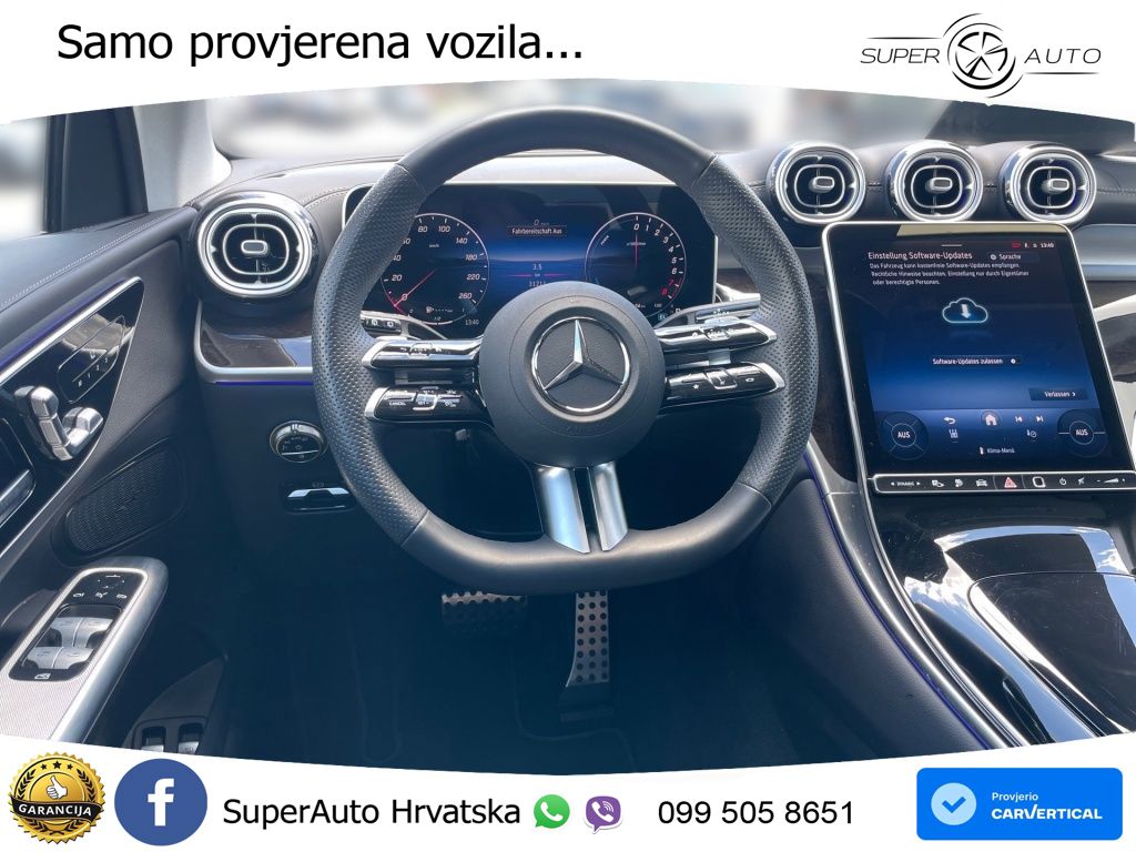 Mercedes GLC 300e 4M Aut. AMG 313 KS, ACC+LED+360+GR SJED+VIRT+ASIST