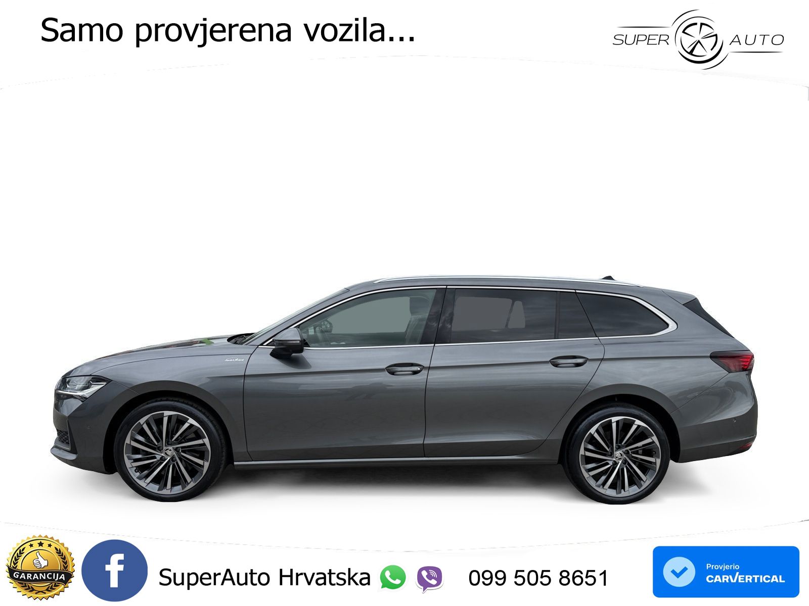 Škoda Superb 2.0 TDI 4x4 L&K 193 KS, LED+ACC+4xGR SJED+MASAŽA+KAM+PDC