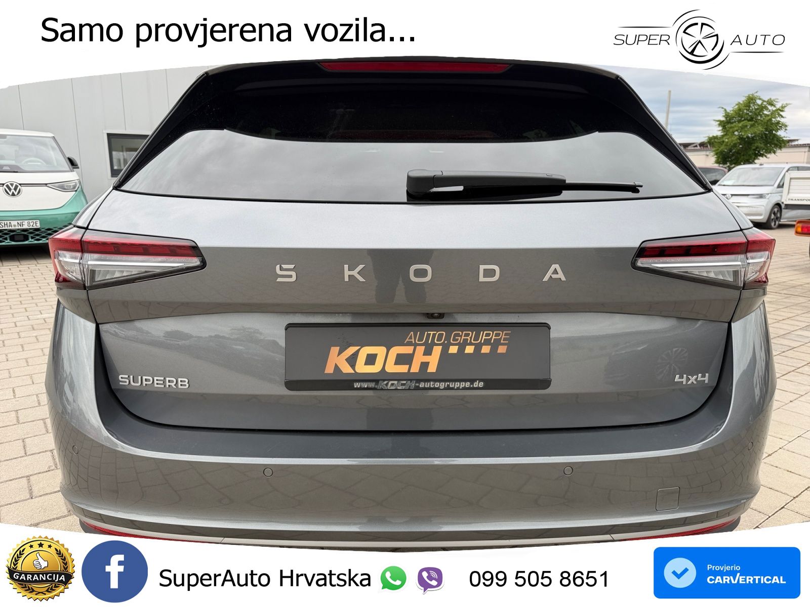 Škoda Superb 2.0 TDI 4x4 L&K 193 KS, LED+ACC+4xGR SJED+MASAŽA+KAM+PDC