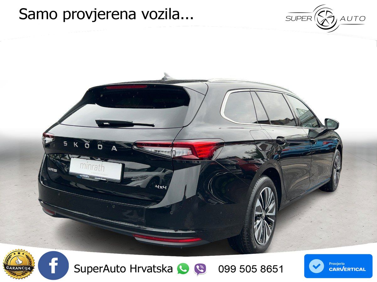 NOVO Škoda Superb Combi 2.0 TDI 4x4 Selection 193 KS, MATRIX+ACC+GR SJED+360