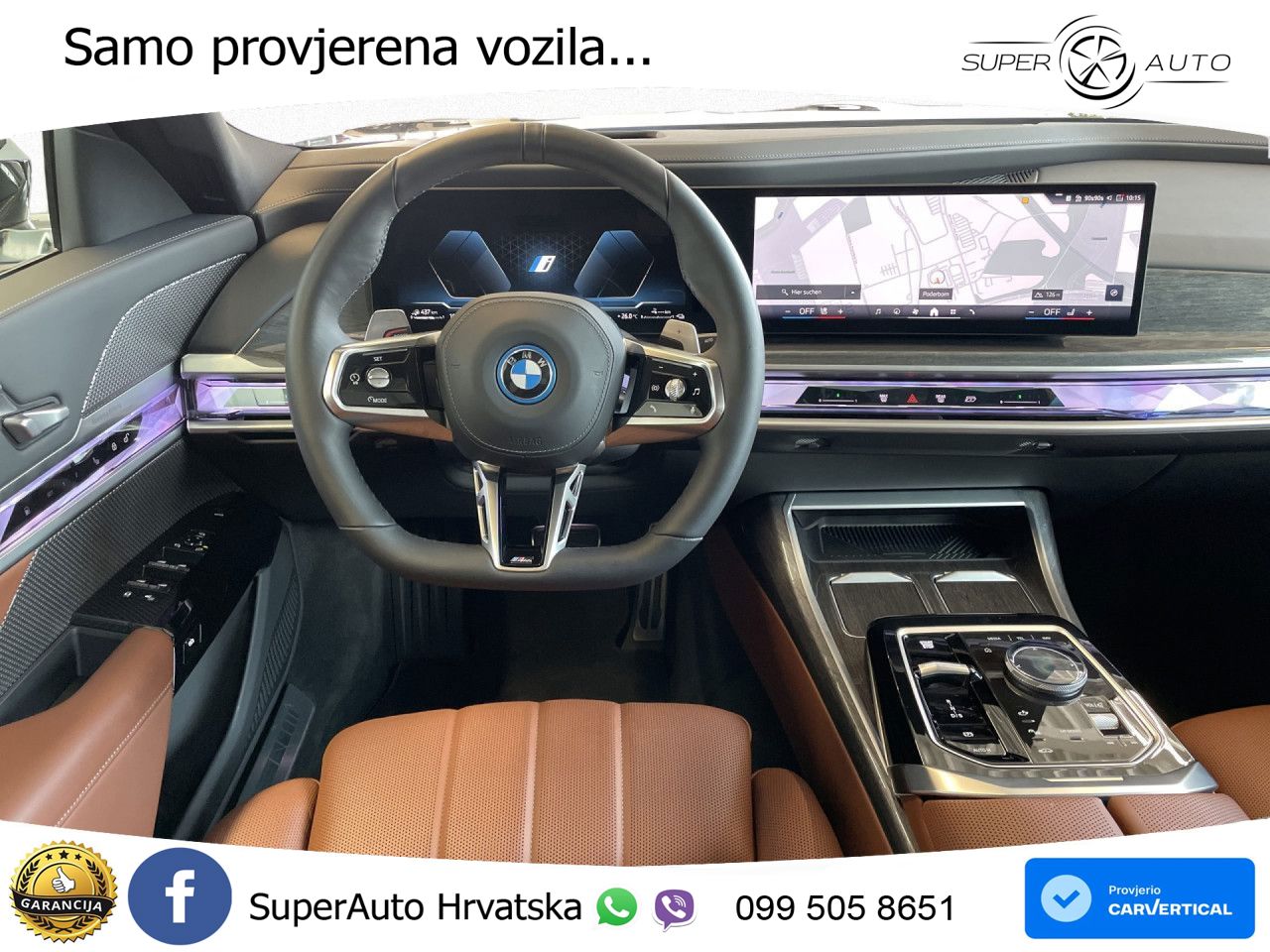 BMW 750e xDrive Steptronic M Sport 489 KS, LED+TEM+4xGR SJED+360+PDC