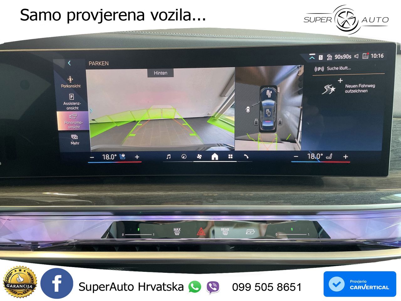 BMW 750e xDrive Steptronic M Sport 489 KS, LED+TEM+4xGR SJED+360+PDC