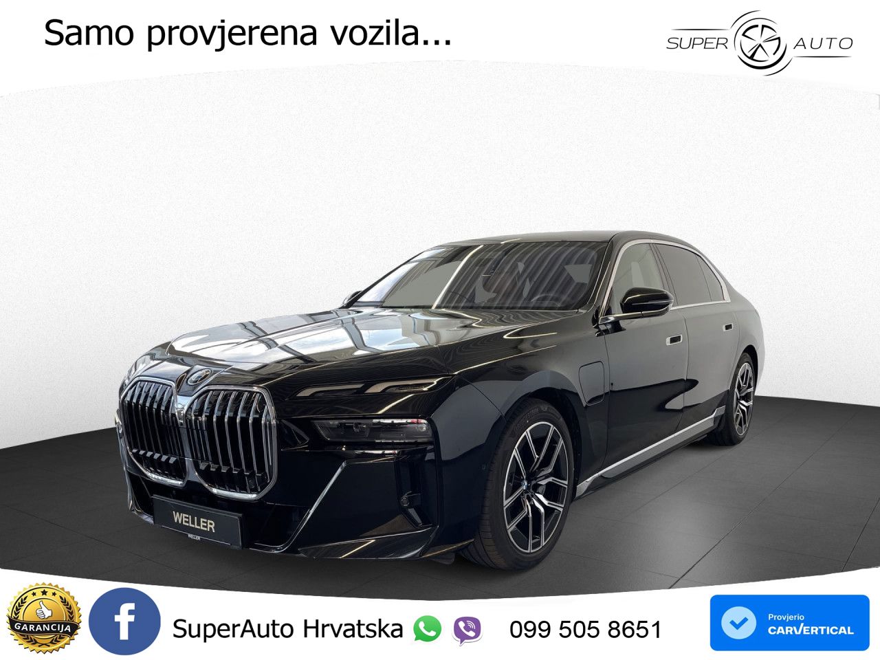 BMW 750e xDrive Steptronic M Sport 489 KS, LED+TEM+4xGR SJED+360+PDC