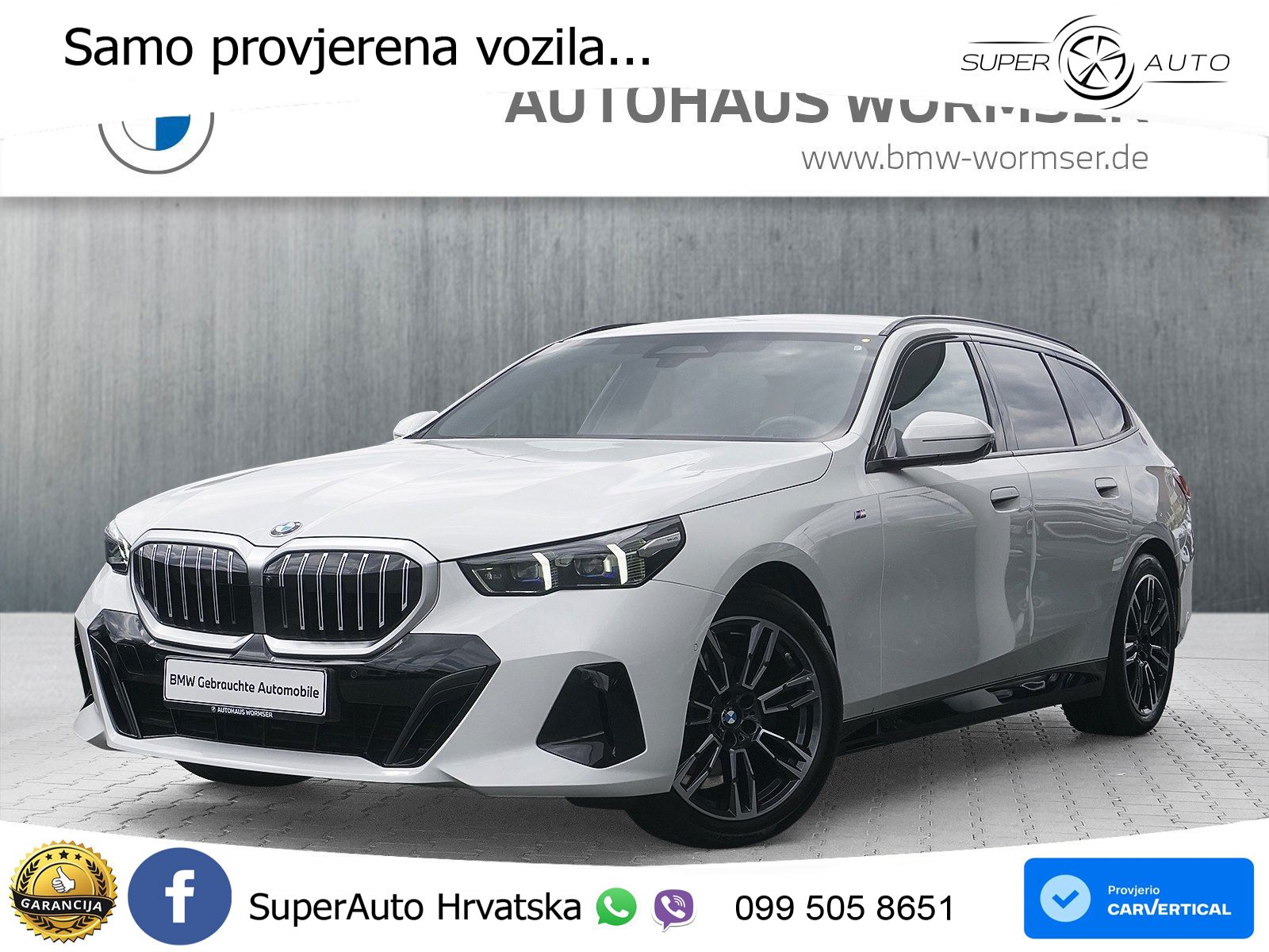 BMW 520d Touring Steptronic M Sport 197 KS, ACC+360+KEY+GR SJED+HEAD+VIRT+LANE