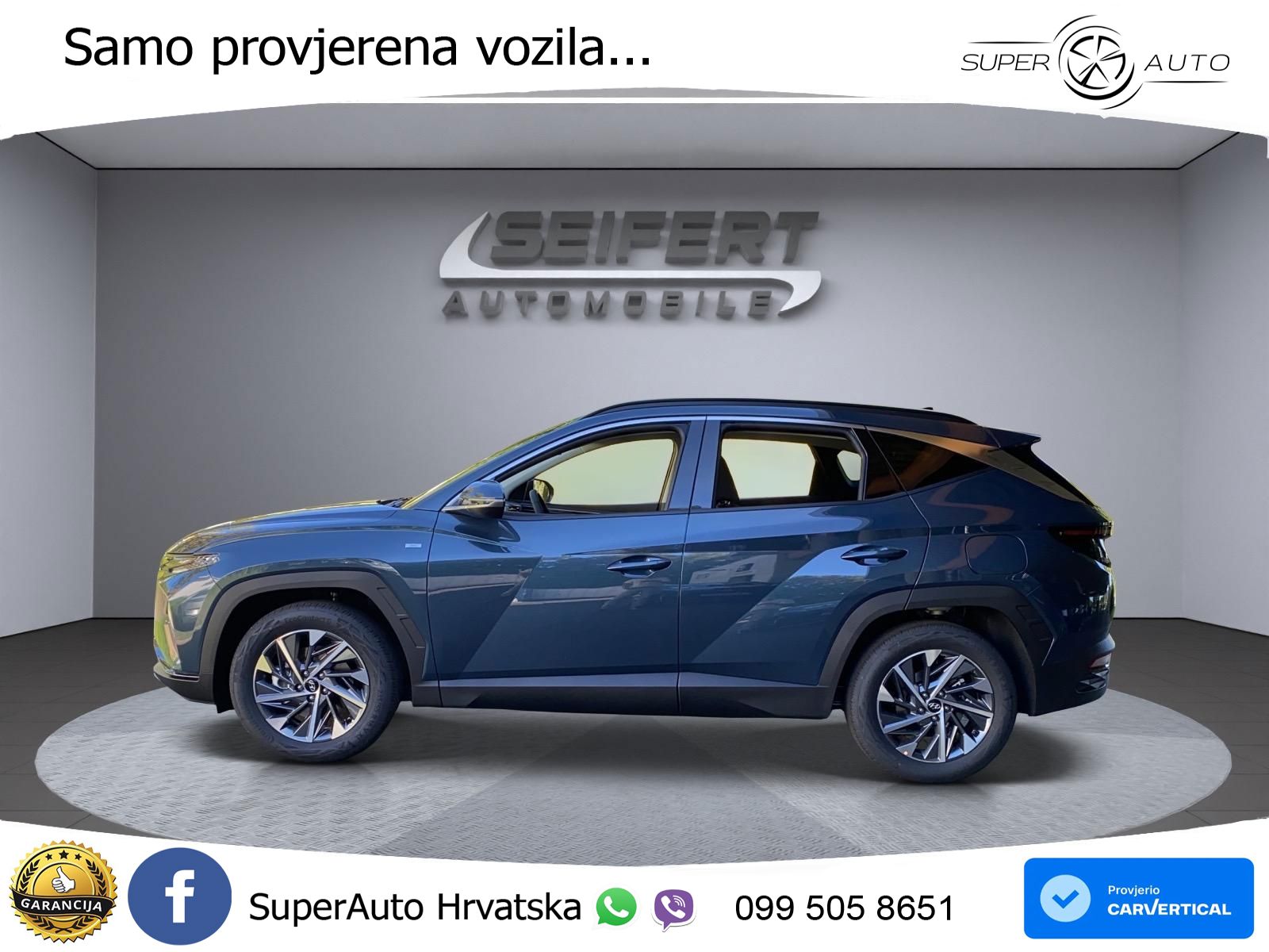Hyundai Tucson 1.6 T-GDI Trend 150 KS, LED+TEM+GR SJED+KAM+PDC