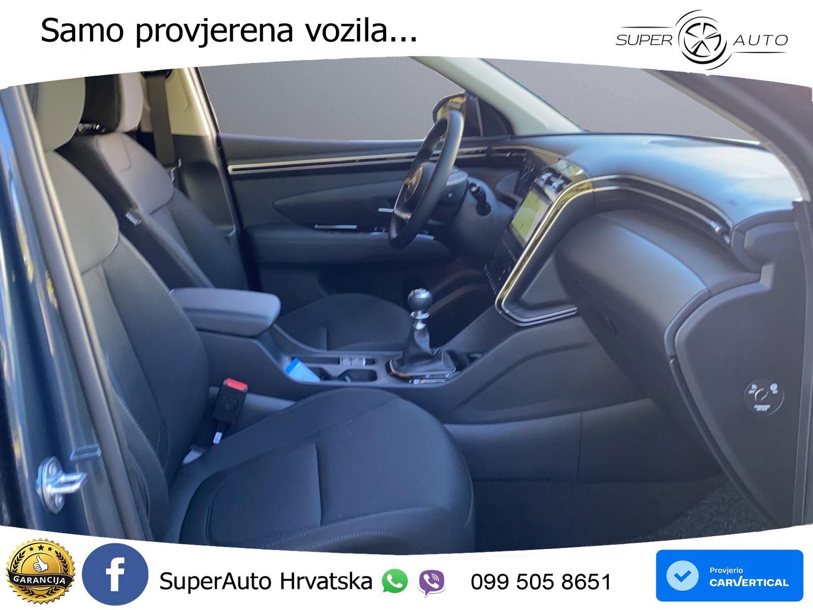 Hyundai Tucson 1.6 T-GDI Trend 150 KS, LED+TEM+GR SJED+KAM+PDC