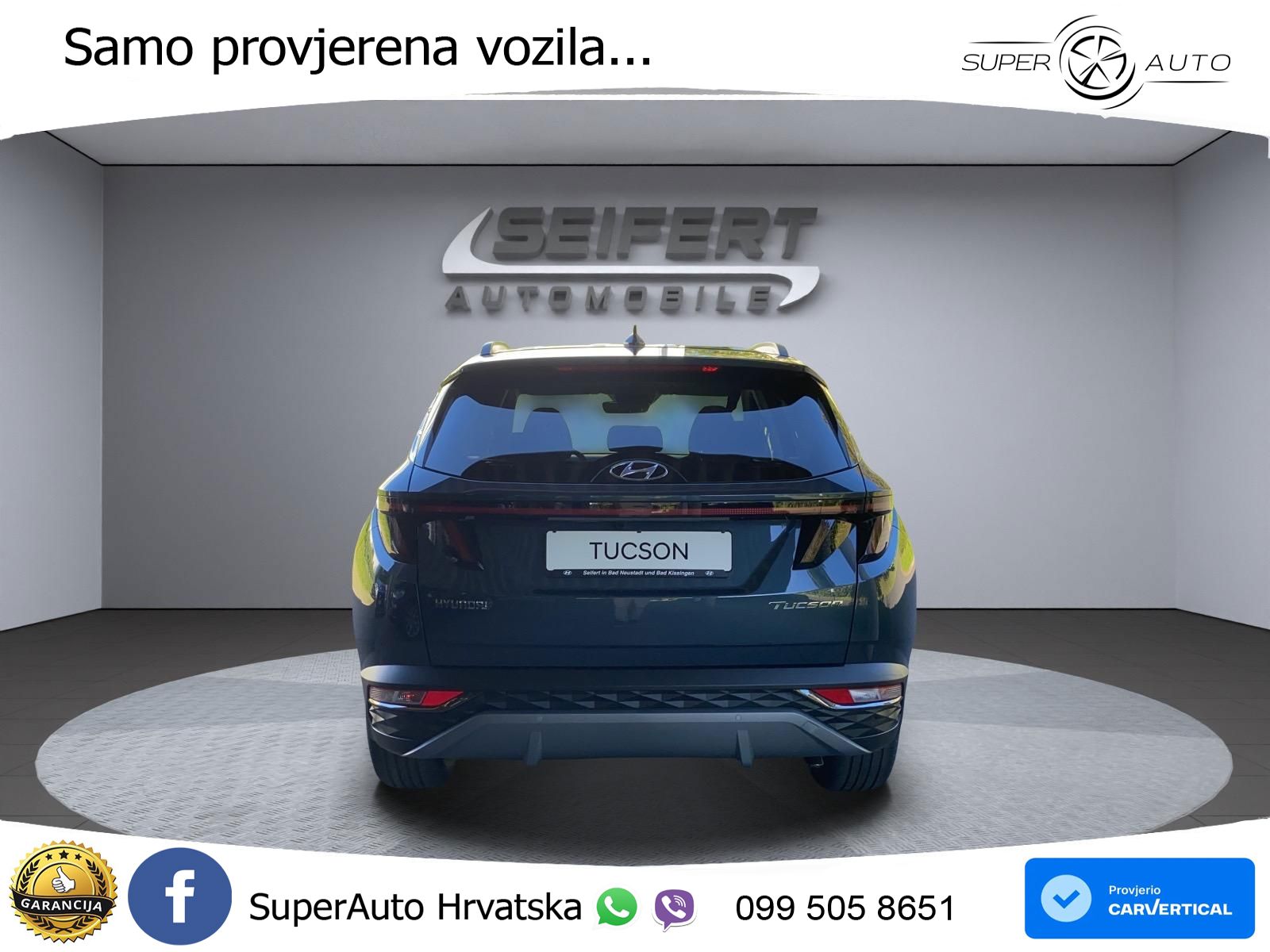 Hyundai Tucson 1.6 T-GDI Trend 150 KS, LED+TEM+GR SJED+KAM+PDC