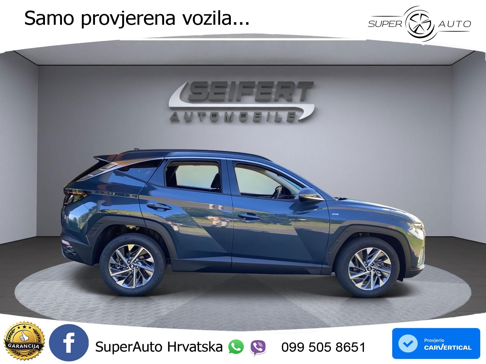 Hyundai Tucson 1.6 T-GDI Trend 150 KS, LED+TEM+GR SJED+KAM+PDC