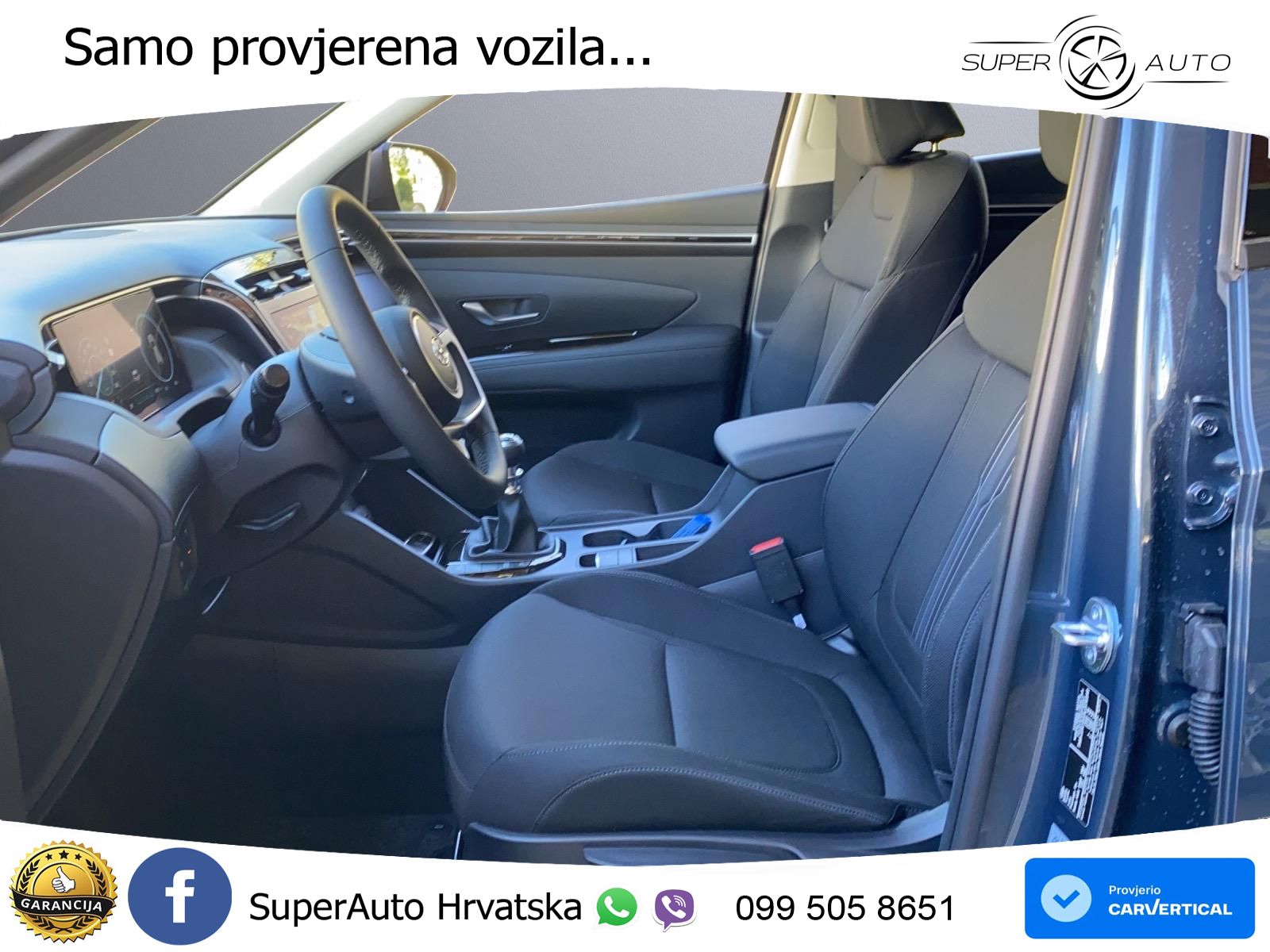 Hyundai Tucson 1.6 T-GDI Trend 150 KS, LED+TEM+GR SJED+KAM+PDC