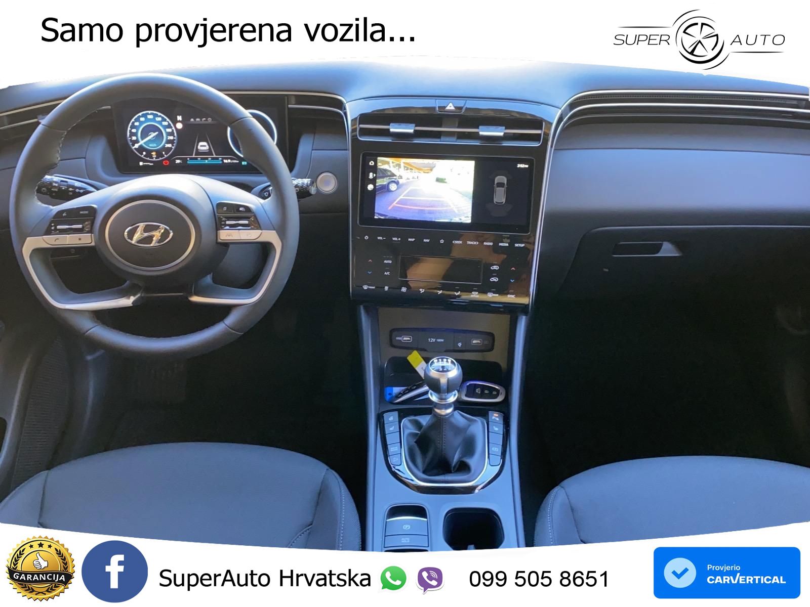 Hyundai Tucson 1.6 T-GDI Trend 150 KS, LED+TEM+GR SJED+KAM+PDC