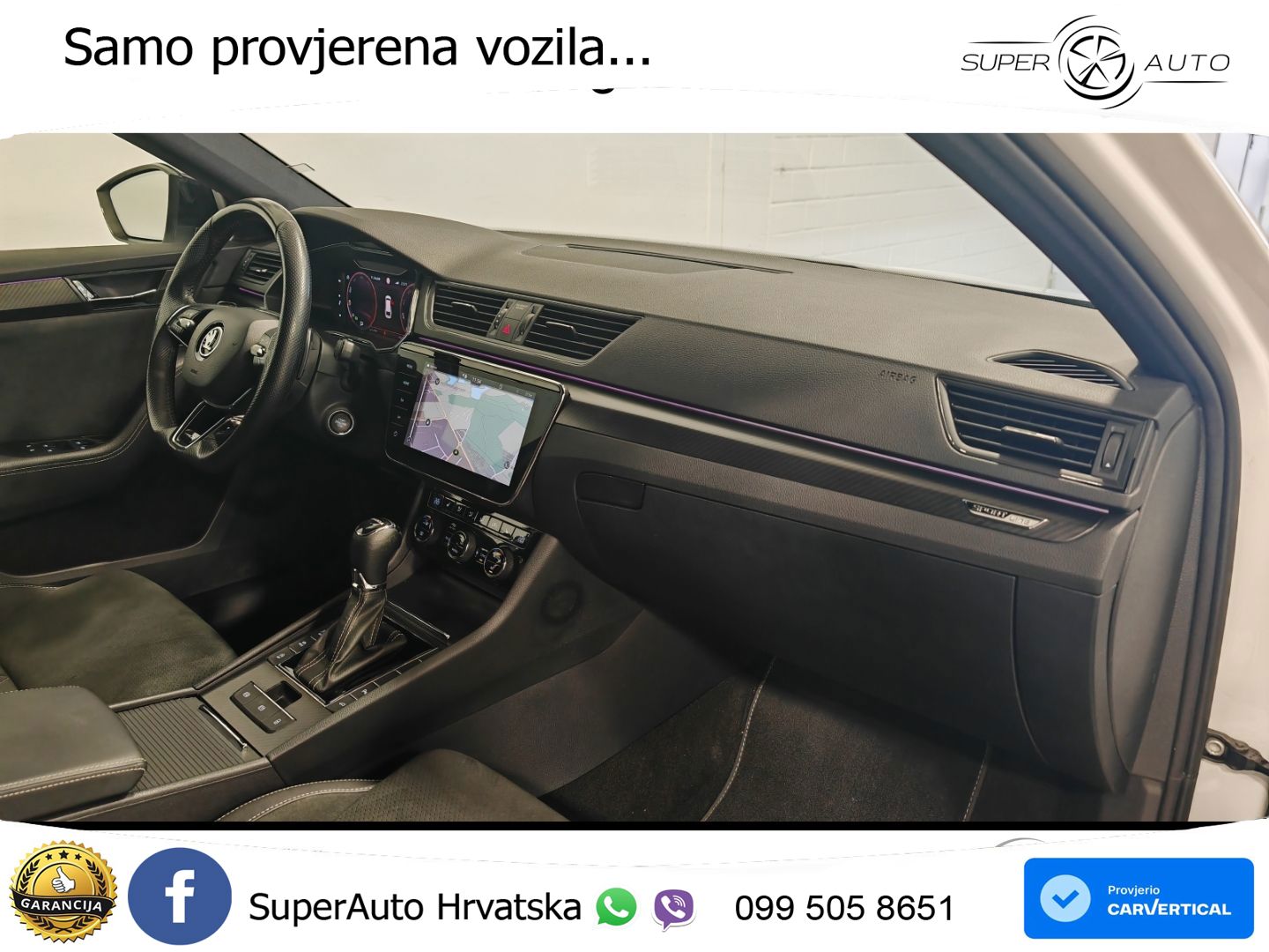 Škoda Superb Combi Sportline 2.0 TDI 200 KS, LED+ACC+GR SJED+PDC+VIRT+ASIST