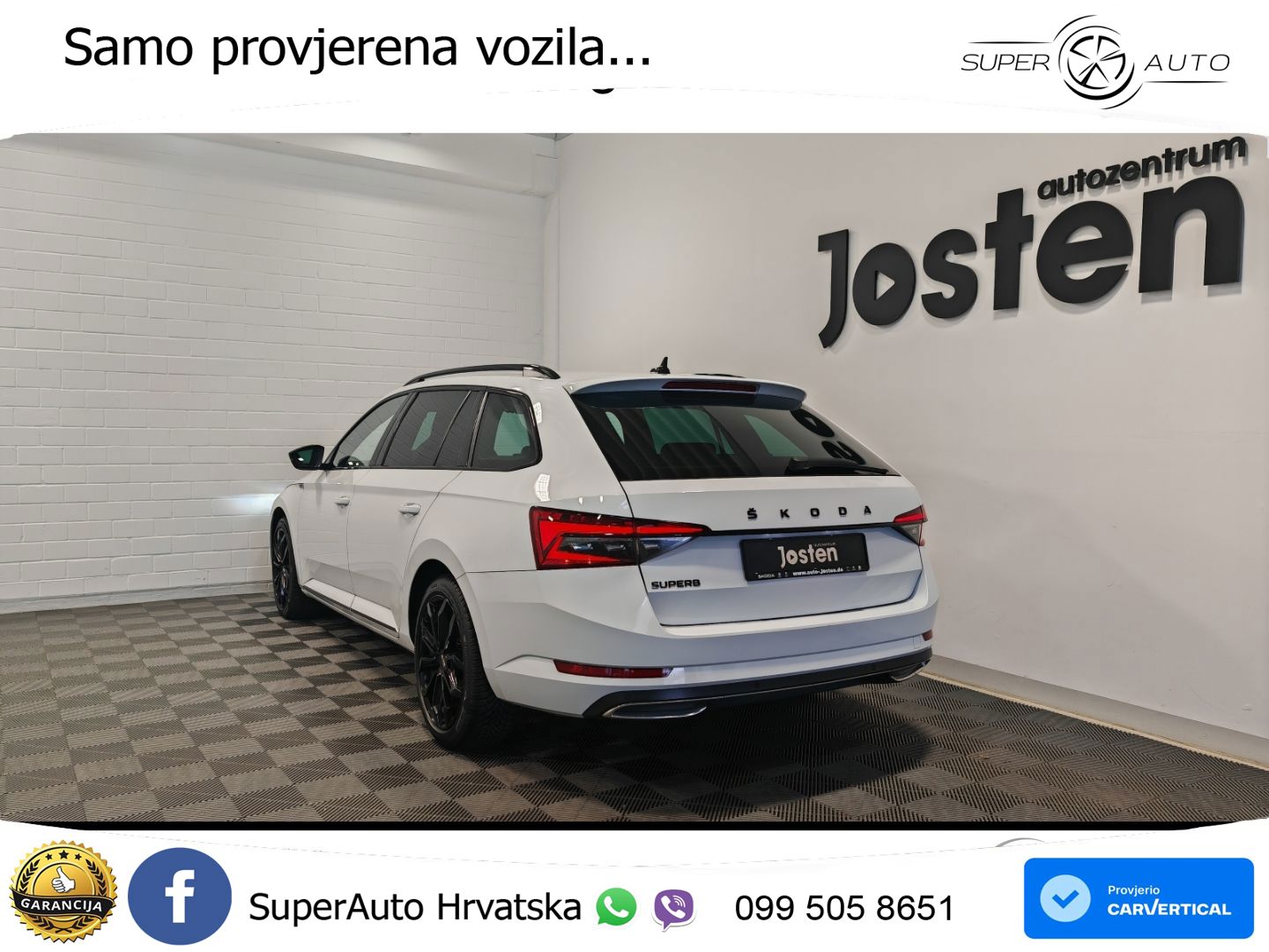 Škoda Superb Combi Sportline 2.0 TDI 200 KS, LED+ACC+GR SJED+PDC+VIRT+ASIST