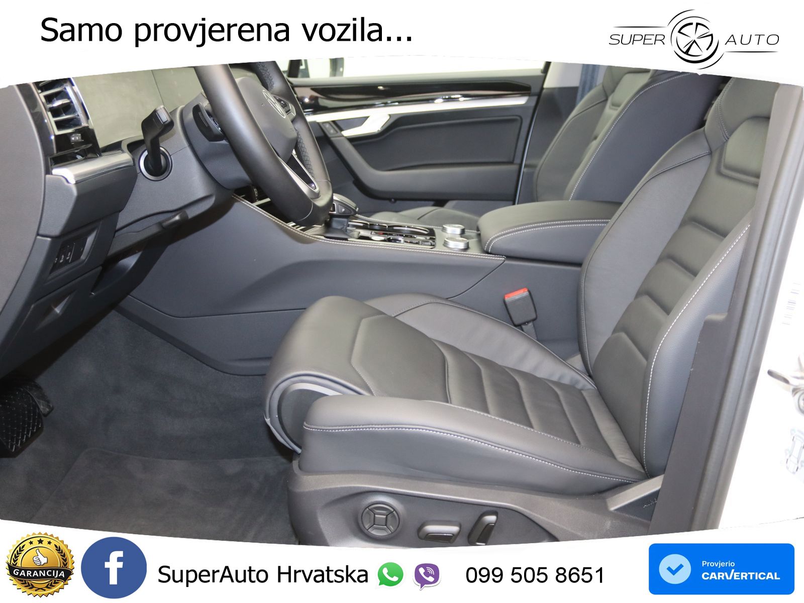 VW Touareg 3.0 TDI V6 4M Aut. 231 KS, ZRAČNI+LED+ACC+GR SJED+KAM+PDC