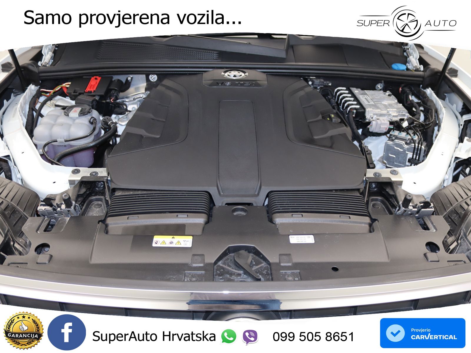VW Touareg 3.0 TDI V6 4M Aut. 231 KS, ZRAČNI+LED+ACC+GR SJED+KAM+PDC