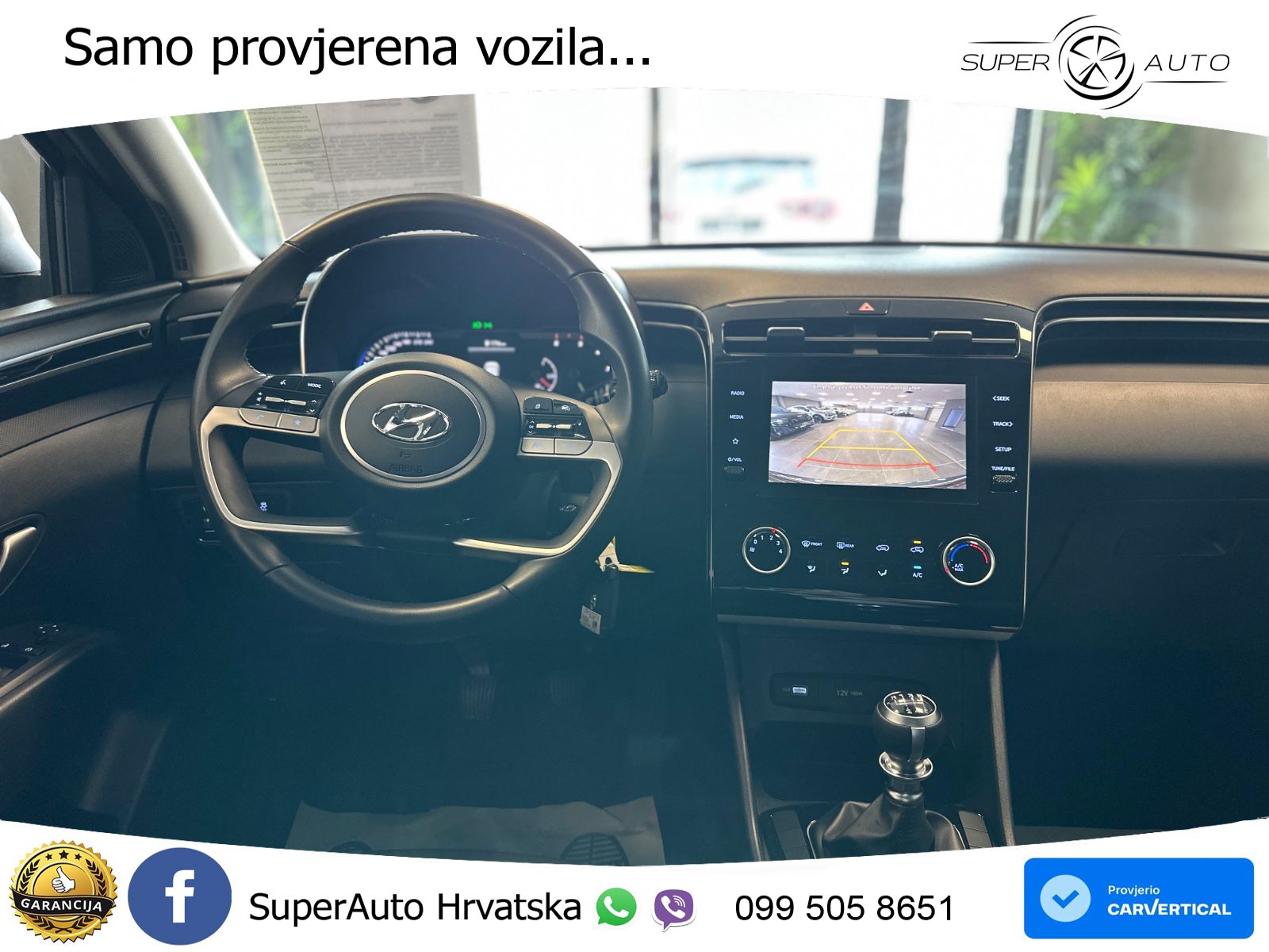 Hyundai Tucson 1.6 CRDi Trend 116 KS, LED+TEM+ASIST+NAVI+KAM+VIRT