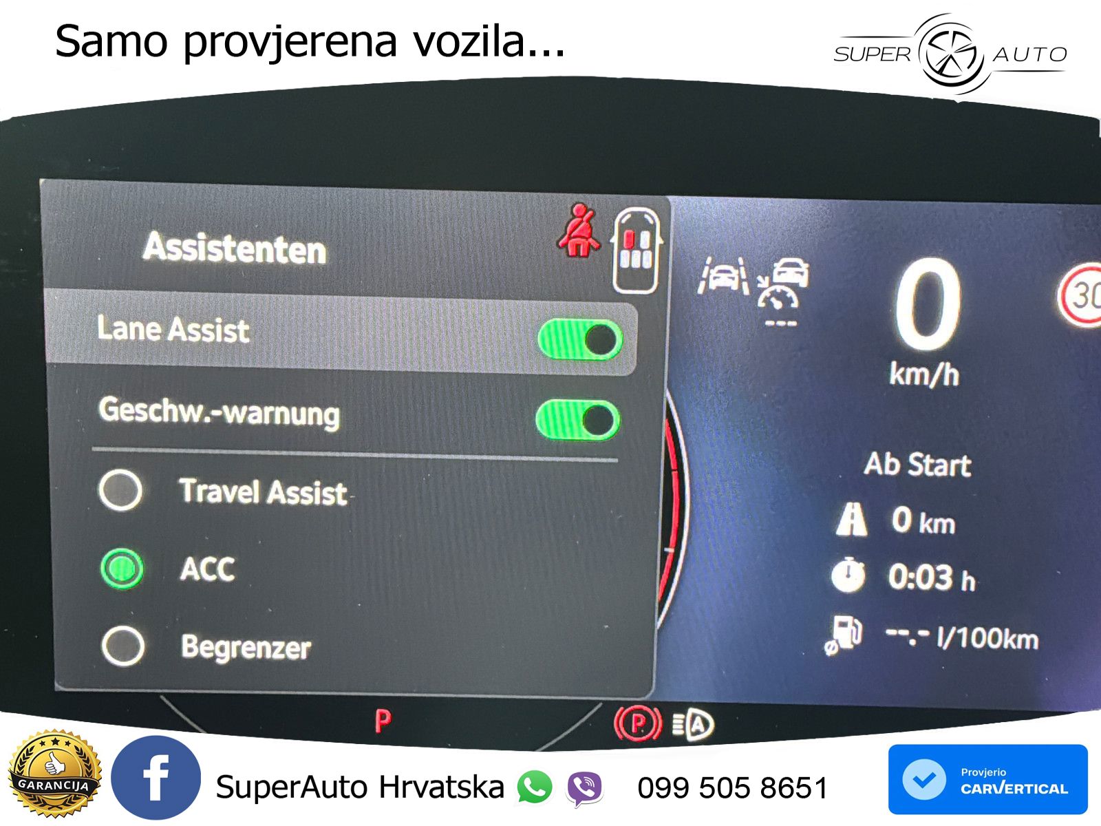 Škoda Superb Combi 2.0 TDI 4x4 193 KS, MATRIX+ACC+GR SJED+MASAŽA+KAM+PDC