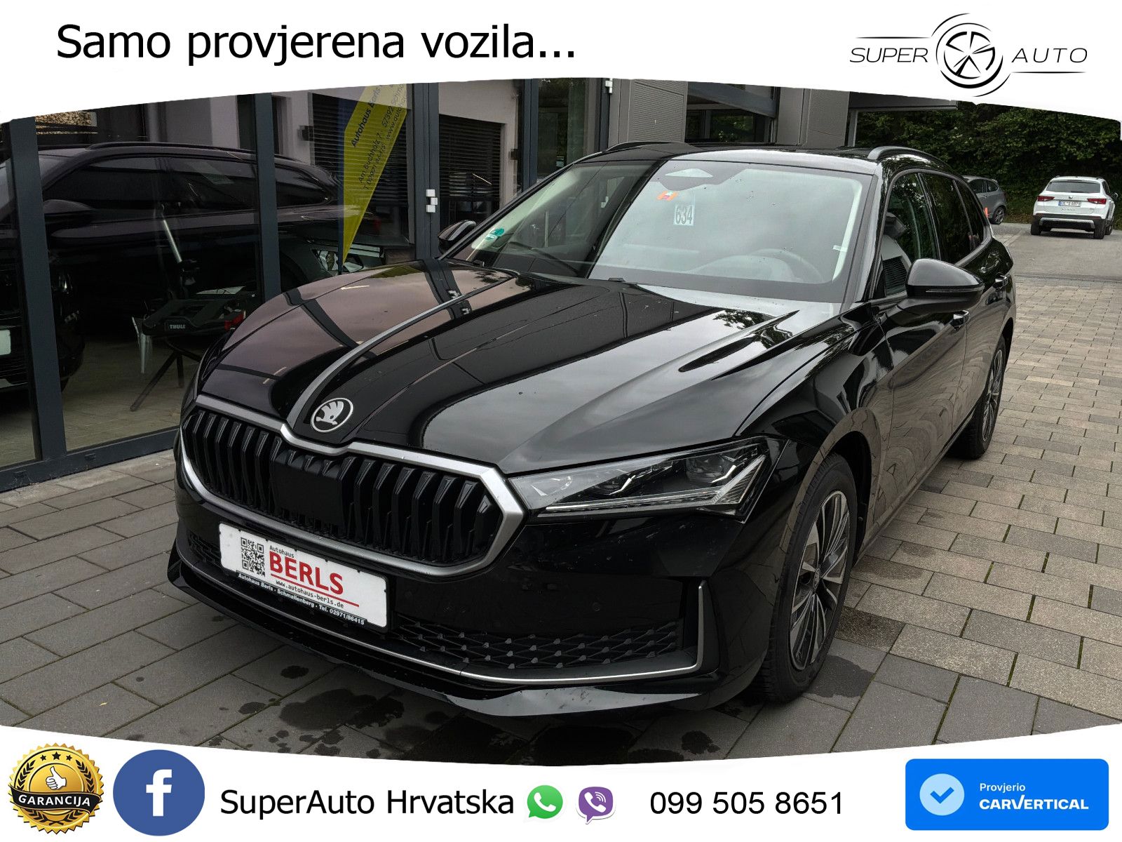 Škoda Superb Combi 2.0 TDI 4x4 193 KS, MATRIX+ACC+GR SJED+MASAŽA+KAM+PDC