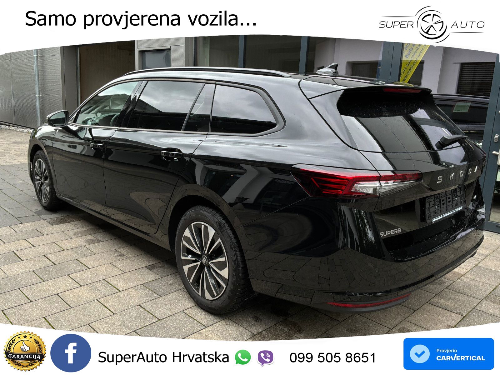 Škoda Superb Combi 2.0 TDI 4x4 193 KS, MATRIX+ACC+GR SJED+MASAŽA+KAM+PDC