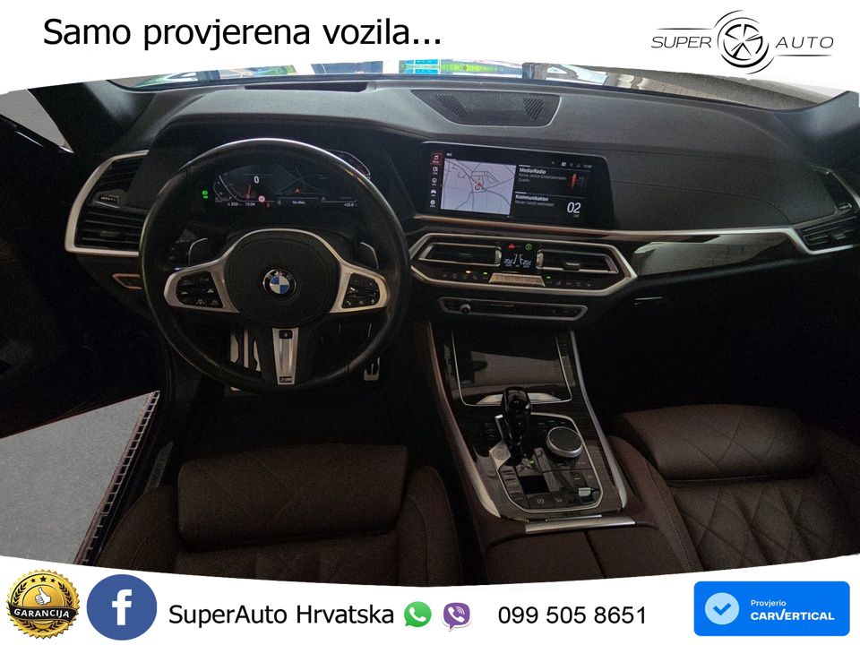 BMW X5 30d Steptronic xDrive M Sport 286 KS, ZRAČNI+ACC+HEAD+GR SJED+360+PANO