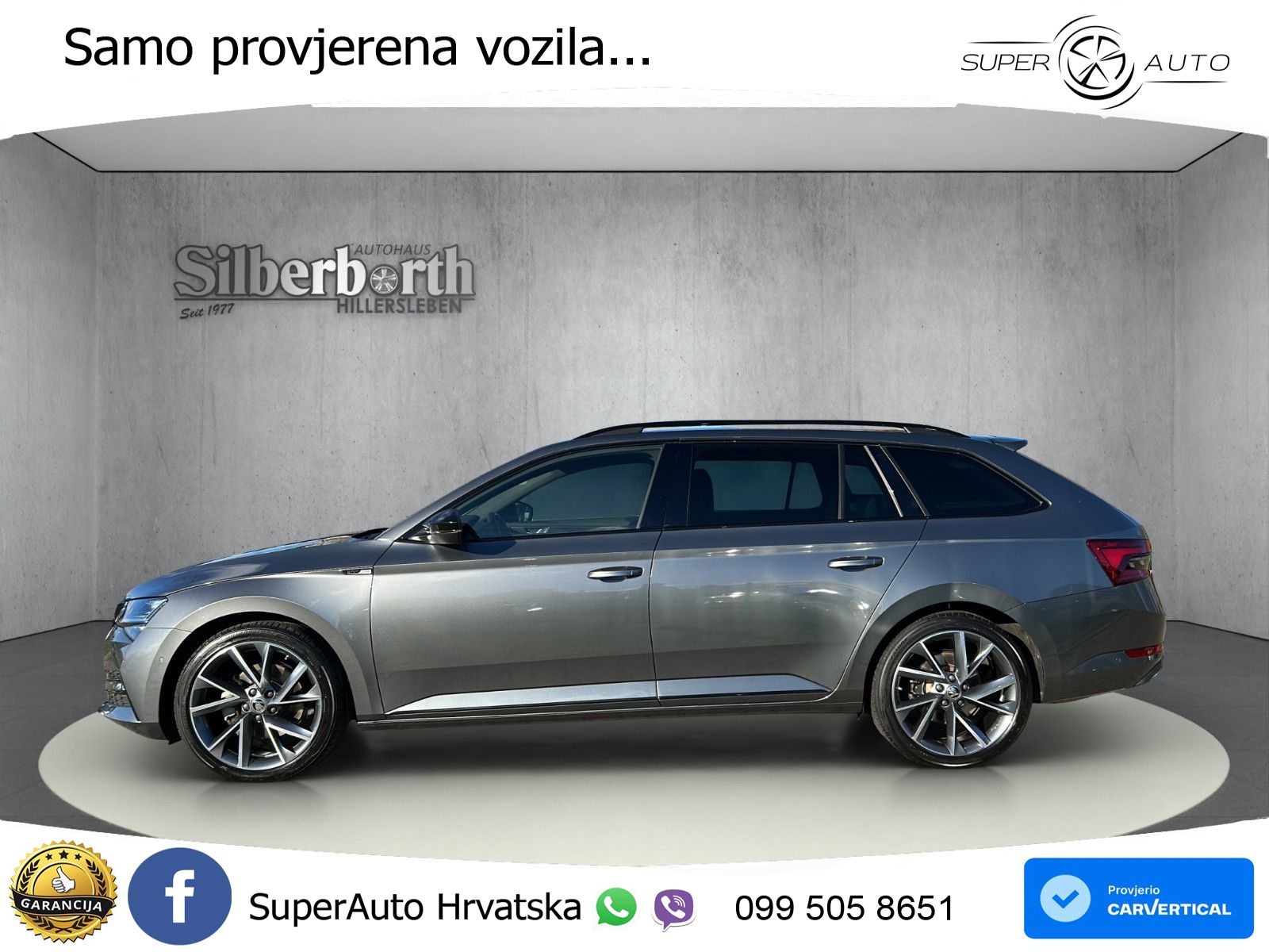 Škoda Superb Combi 2.0 TDI 4x4 Sportline 200 KS, LED+ACC+GR SJED+MASAŽA+KAM+PDC