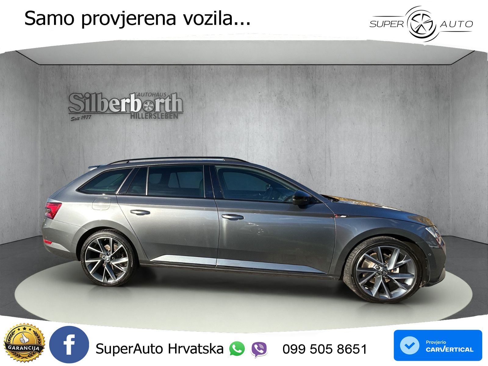 Škoda Superb Combi 2.0 TDI 4x4 Sportline 200 KS, LED+ACC+GR SJED+MASAŽA+KAM+PDC