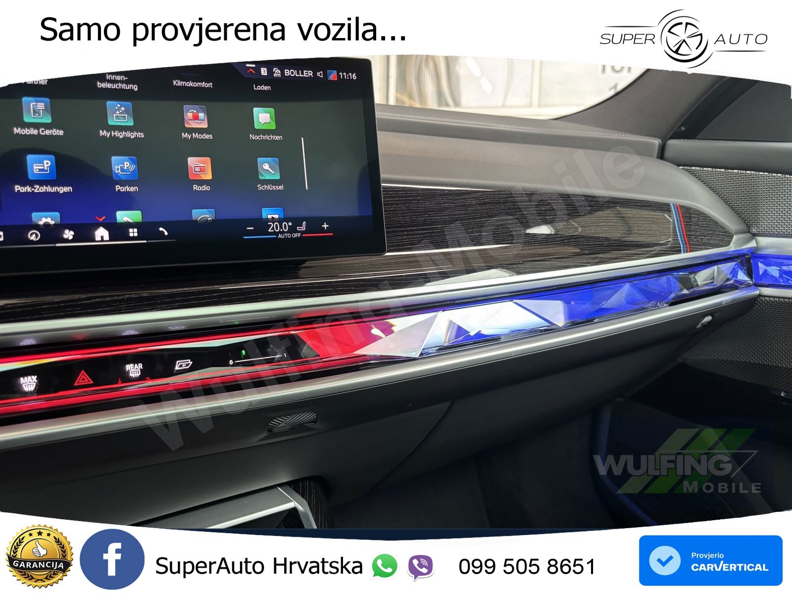BMW 750e xDrive Steptronic M Sport Pro 489 KS, LED+ACC+4xGR SJED+360+PDC