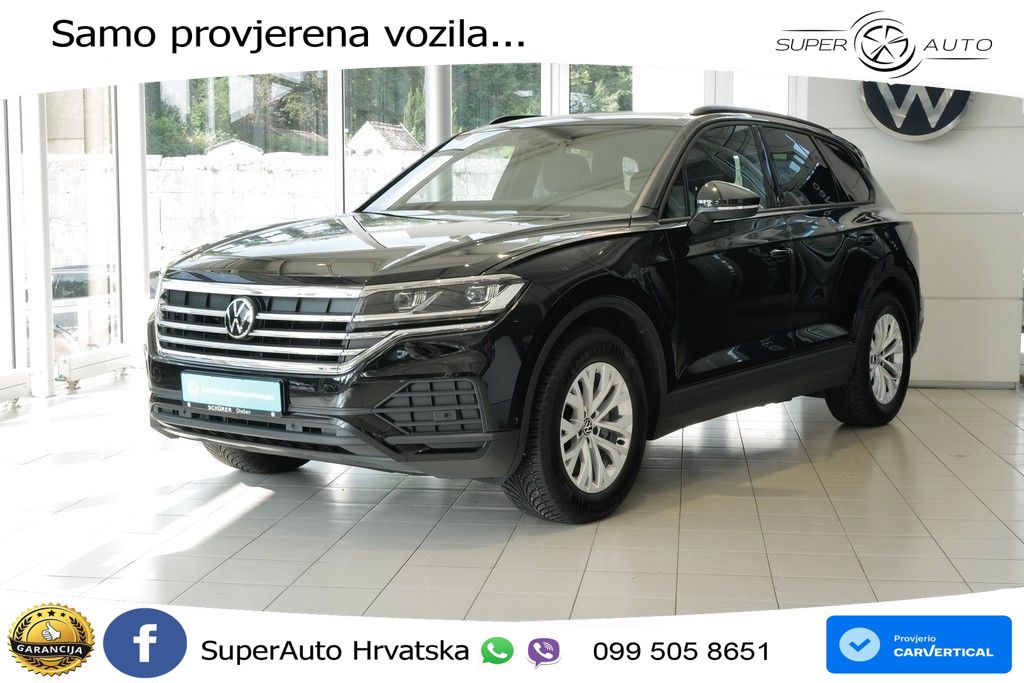 VW Touareg 3.0 TDI V6 4M Aut. 231 KS, LED+ACC+GR SJED+KAM+PDC