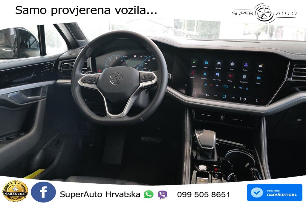 VW Touareg 3.0 TDI V6 4M Aut. 231 KS, LED+ACC+GR SJED+KAM+PDC