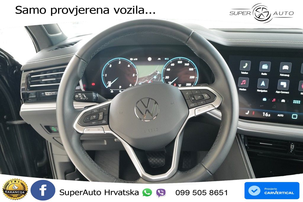 VW Touareg 3.0 TDI V6 4M Aut. 231 KS, LED+ACC+GR SJED+KAM+PDC