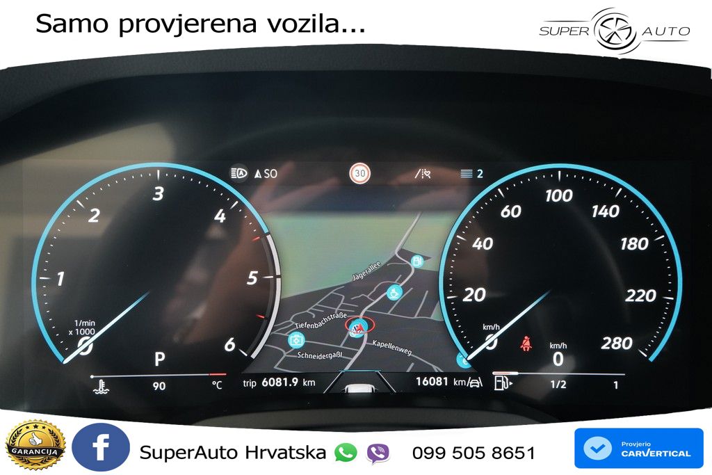 VW Touareg 3.0 TDI V6 4M Aut. 231 KS, LED+ACC+GR SJED+KAM+PDC