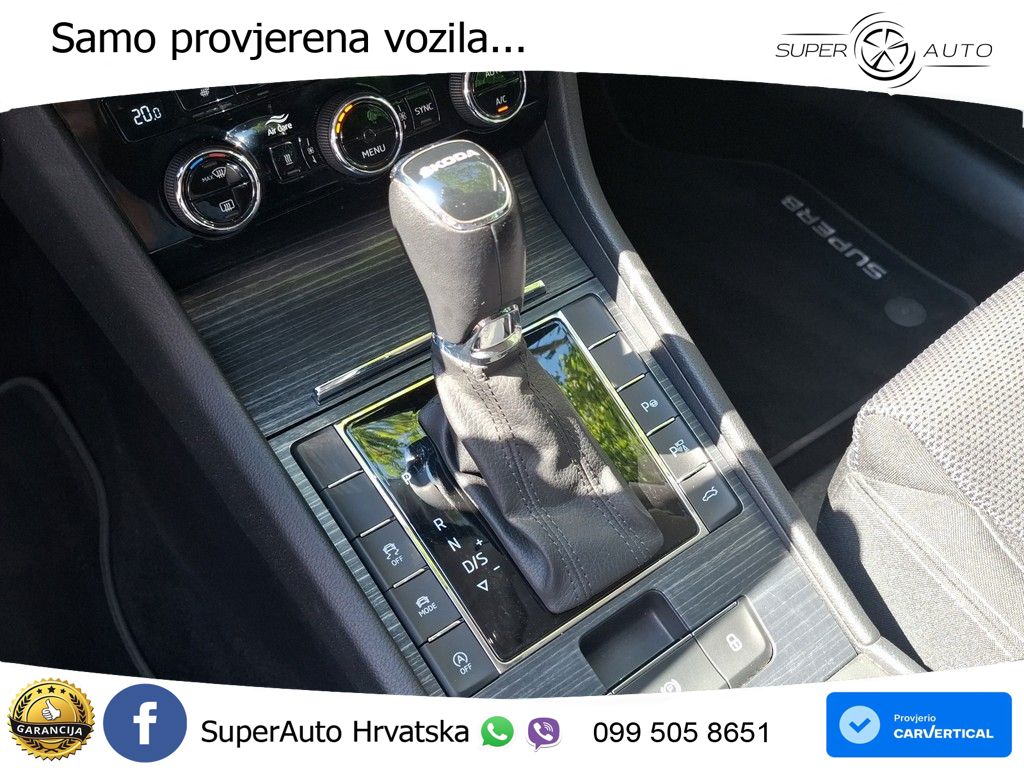 Škoda Superb Combi 2.0 TDI DSG Style 200 KS, LED+ACC+4xGR SJED+360+PDC