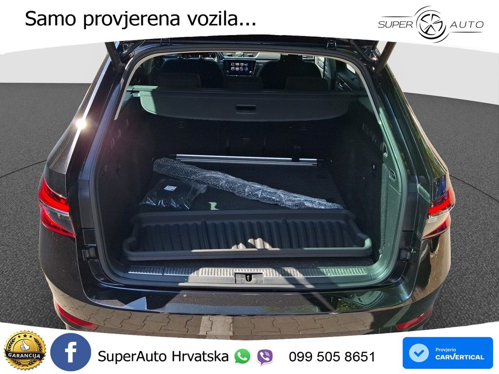 Škoda Superb Combi 2.0 TDI DSG Style 200 KS, LED+ACC+4xGR SJED+360+PDC