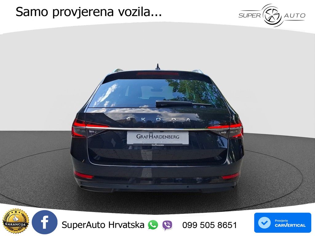 Škoda Superb Combi 2.0 TDI DSG Style 200 KS, LED+ACC+4xGR SJED+360+PDC